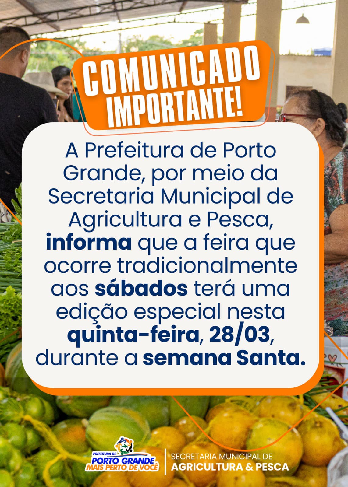 COMUNICADO IMPORTANTE - PROGRAMA 